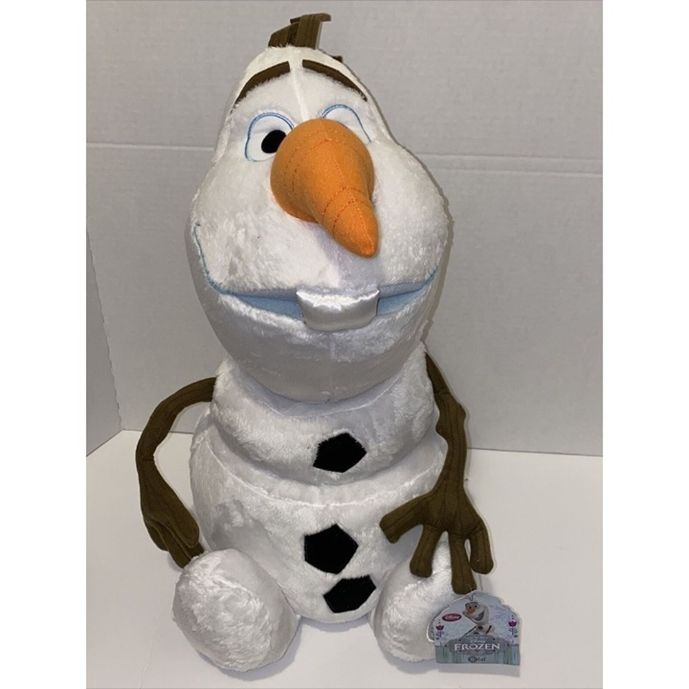 Disney Store Frozen 18 Inch Plush Olaf Snowman Stuffed Animal Toy P842-1299-2‎